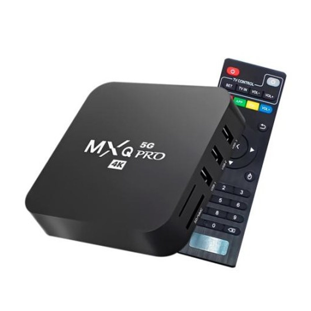 MXQ PRO 4K 5G Android Smart TV Box 4GB / 64GB - MXQ PRO 4K 5G