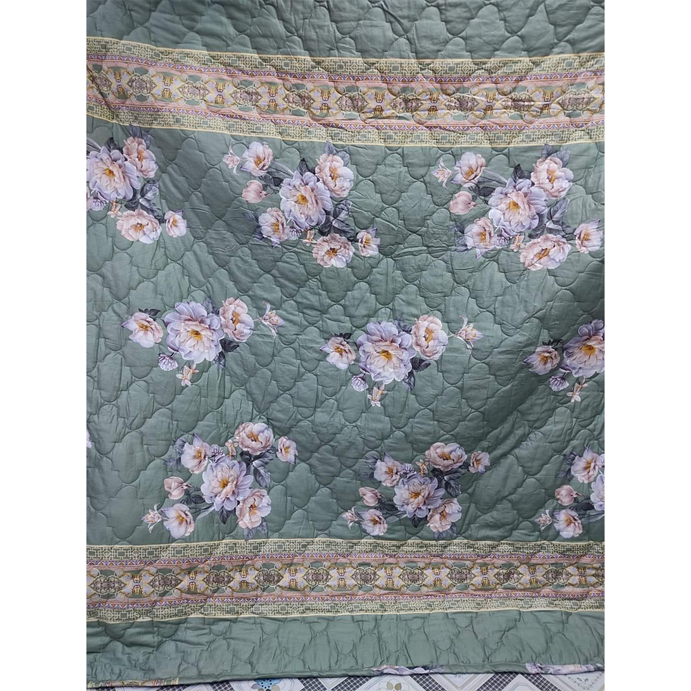 Twill Cotton King Size AC Katha - Multicolor - KT-18