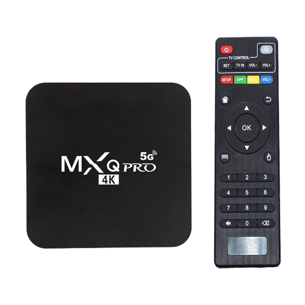 MXQ BOX S 5G 8K Ultra Android Smart TV Box 8GB RAM & 128GB ROM