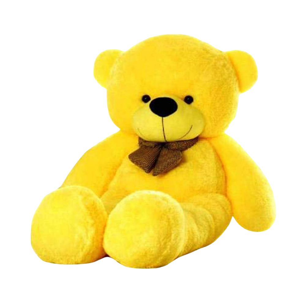 Extra Large Big Teddy Bear - Yellow - 2.5 Feet