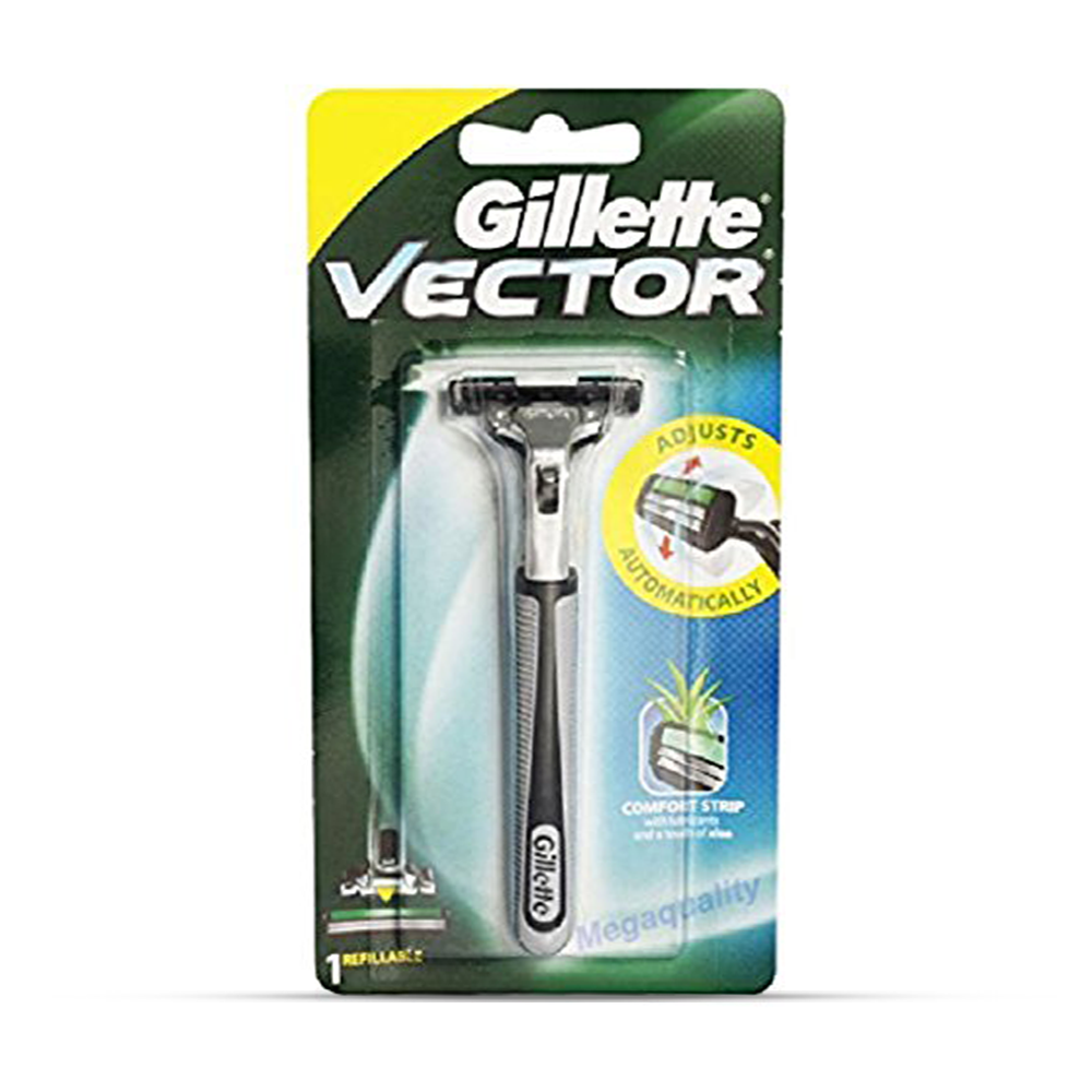 Gillette Vector Plus Manual Shaving Razor