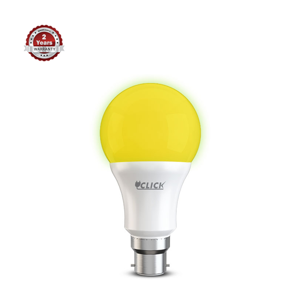 Click LED Bulb 13W Pin - Yellow - B-22 