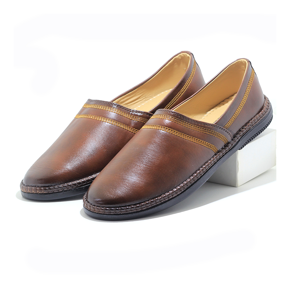 PU Leather Shoe For Men - Chocolate - IN370