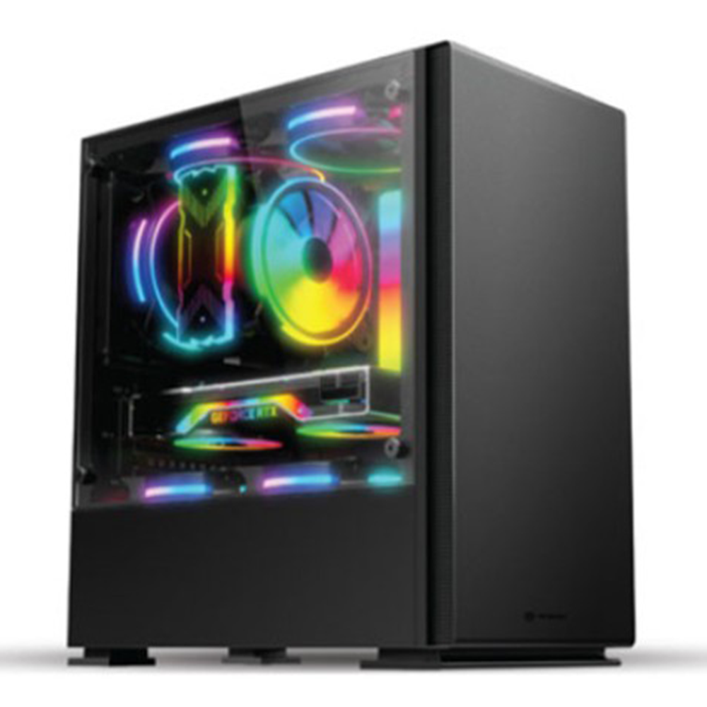 Revenger EVO Mid Tower ARGB Gaming Case - Black