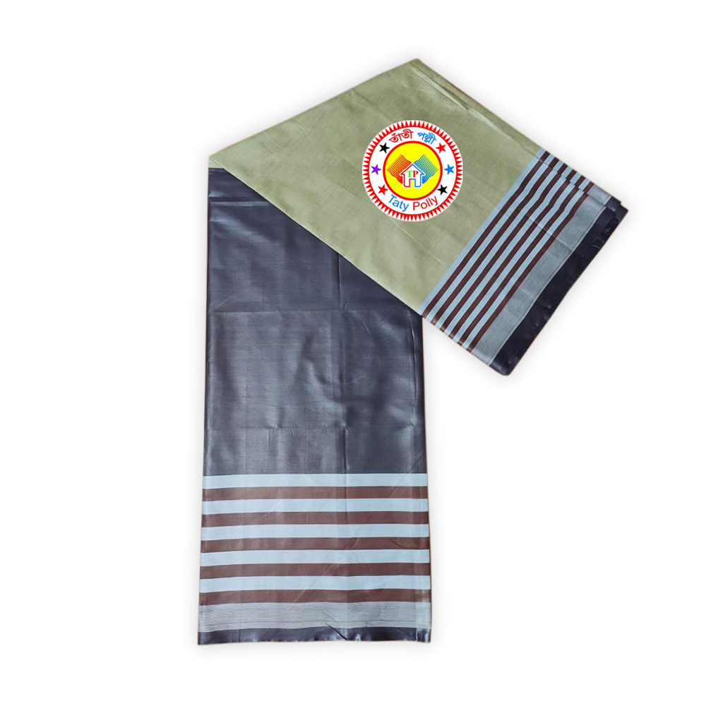 Stitched Cotton Lungi For Men - Multicolor - M.T-02