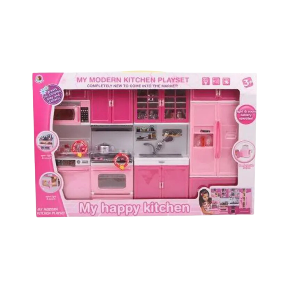 Plastic My Happy Kitchen Toy - Pink 