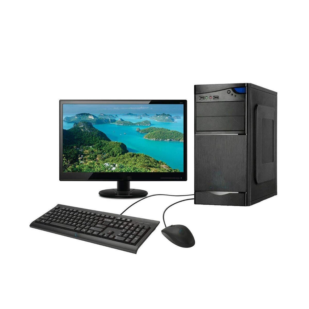 Intel Core i5 6th Generation -RAM 8GB -120 GB SSD -17 Inch Monitor - Desktop Computer