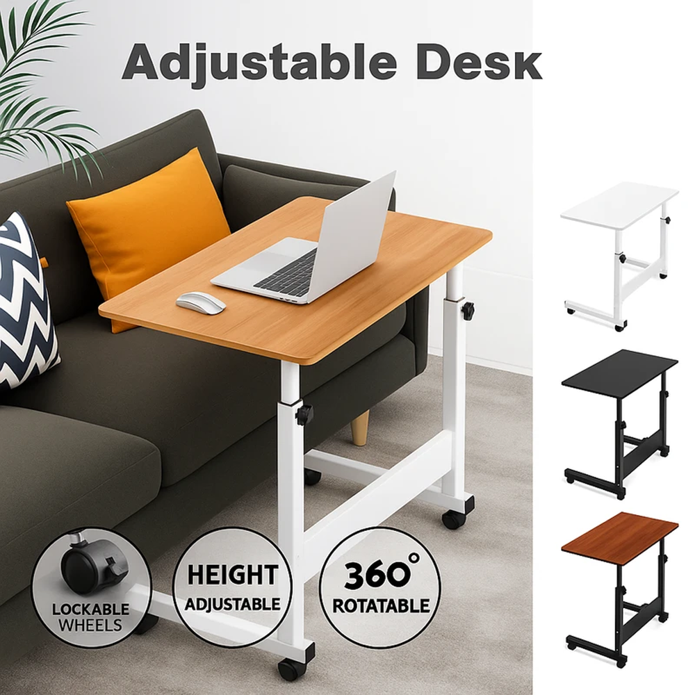Wood with Metal Adjustable Reading Table