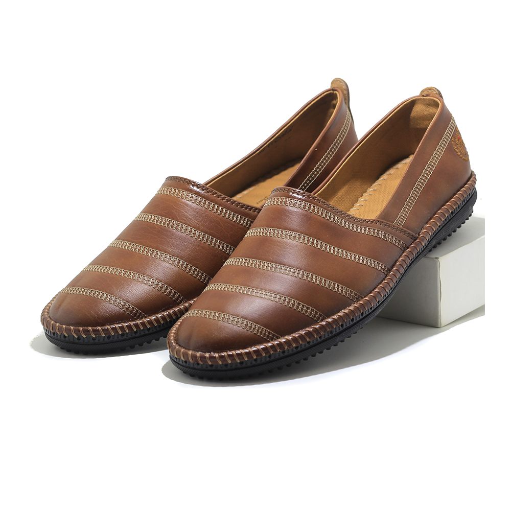 PU Leather Shoe For Men - Chocolate - IN366