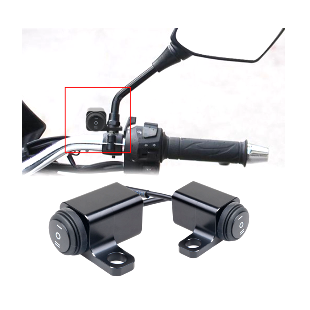 Domino Waterproof Handlebar Headlight Switch - HO-23