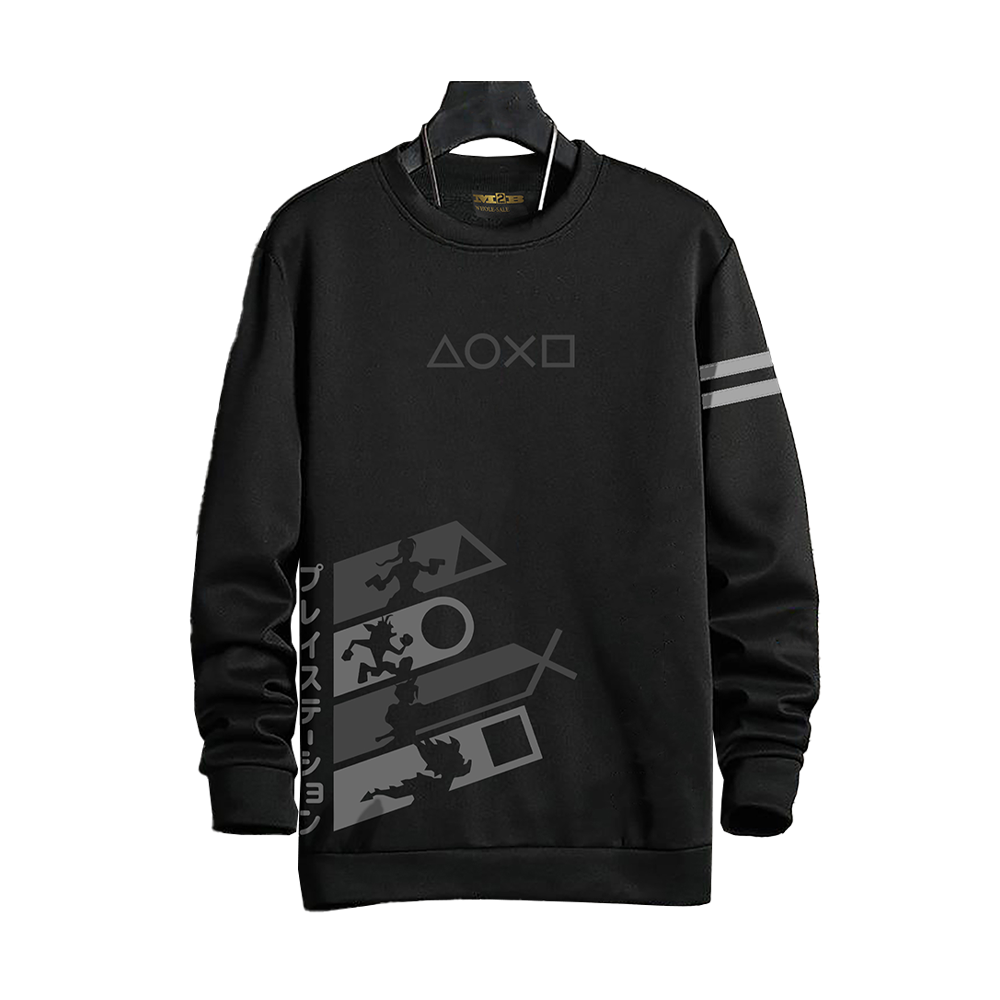 Cotton Full Sleeve Xoxo Sweater For Men