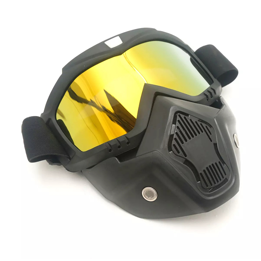 Safety Goggles Mask Wind Dust Protective Face For Biker - 133338446