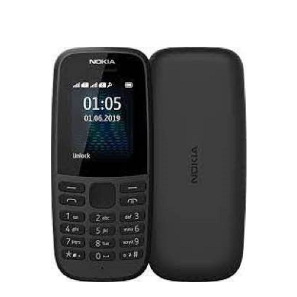 Nokia 105 (2019) Dual Sim Feature Phone - Black