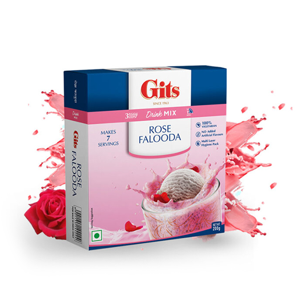 Gits Rose Falooda - 200gm 