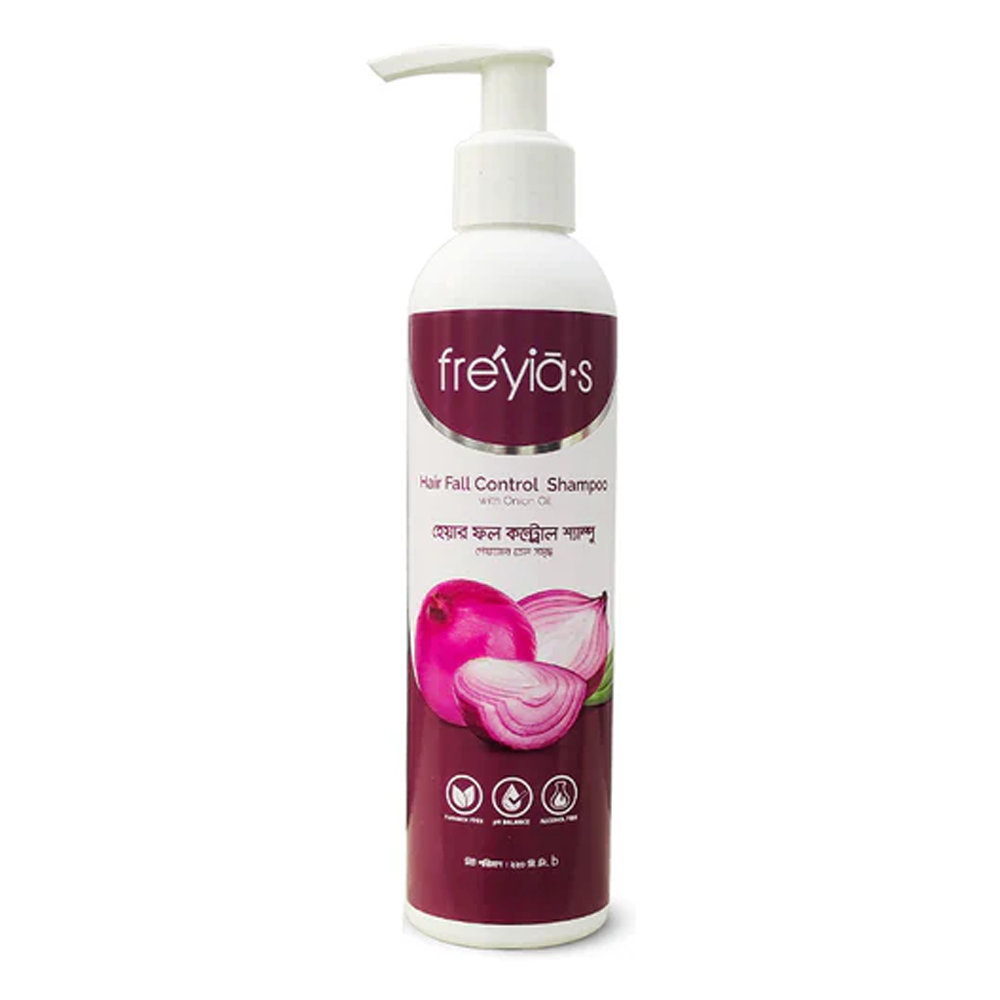 Freyias Hair Fall Control Shampoo with Onion Oil - 220ml - PAL000338 