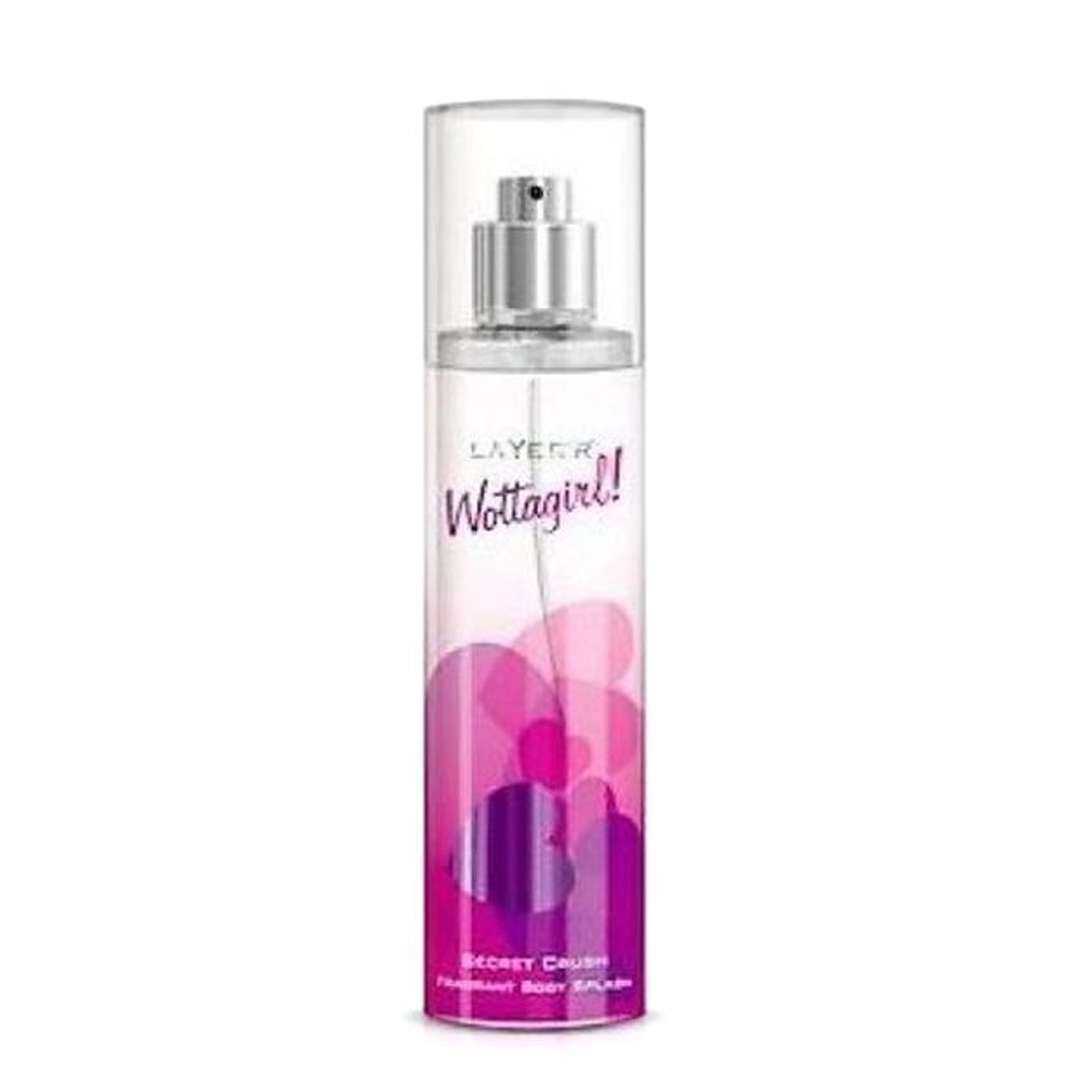 Layer'r Wottagirl Secret Crush Body Splash Perfume for Women - 135ml
