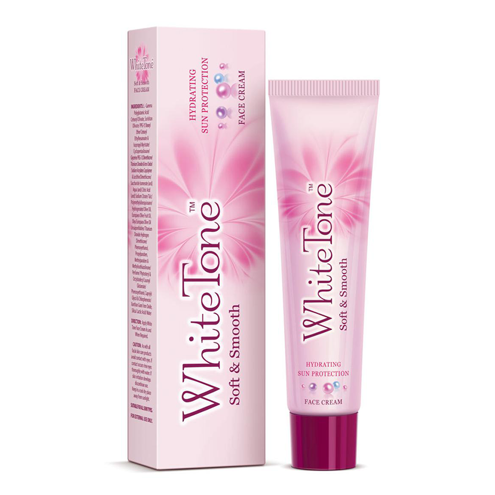 White Tone Soft And Smooth Face Cream - 25gm