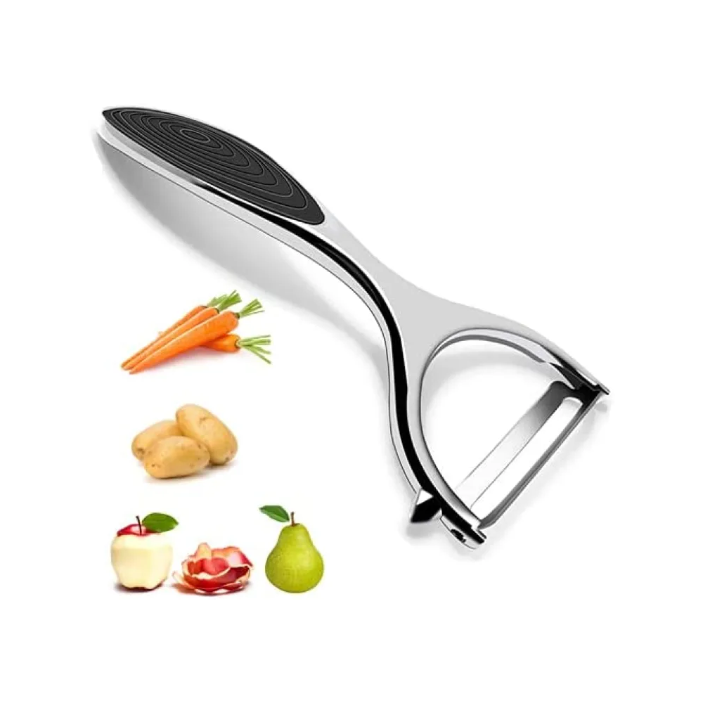 Stainless Steel Vegetable Peeler - Silver