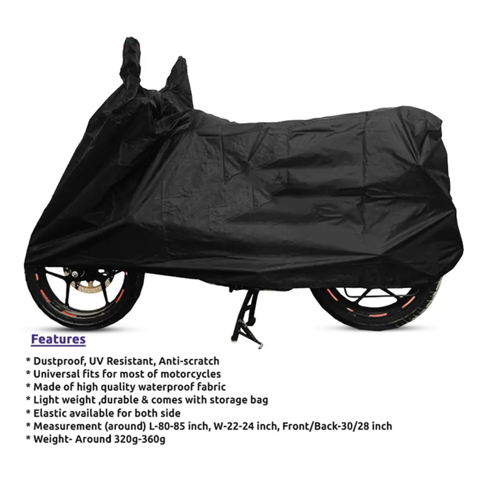 Dust cover best sale for bike