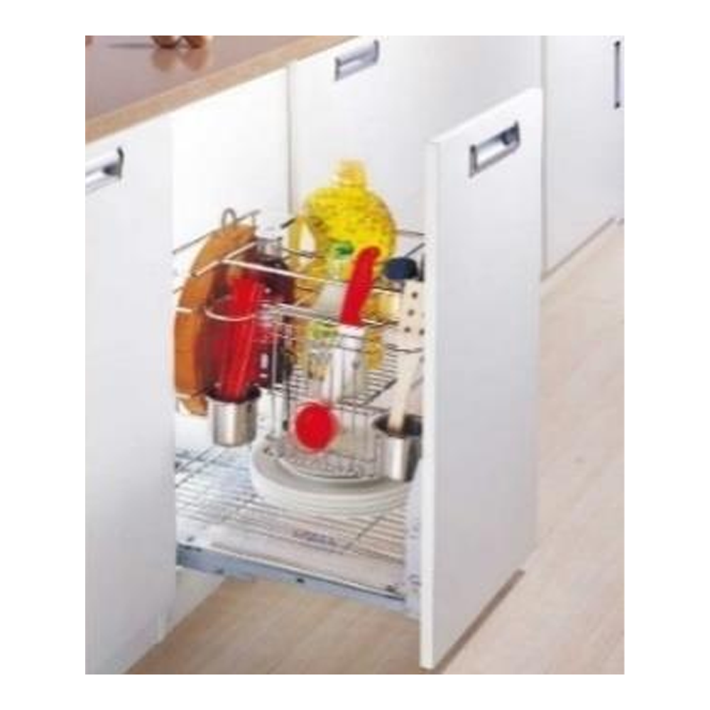 Stainless Steel Sheet Multifunctional Drawer 5 Liter - (66-76) Inch - Silver - SS030E/SS010I