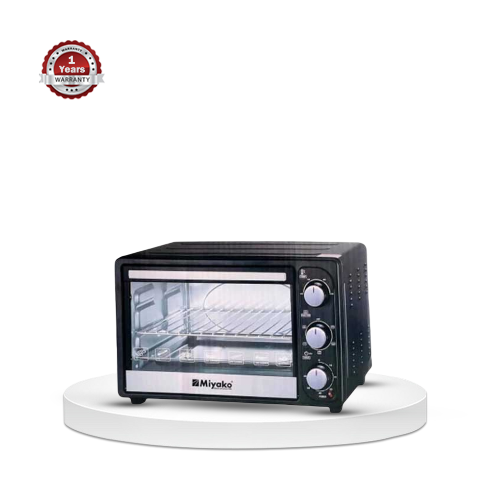 Miyako MT22RC Electric Toaster Oven 22 Ltr Black