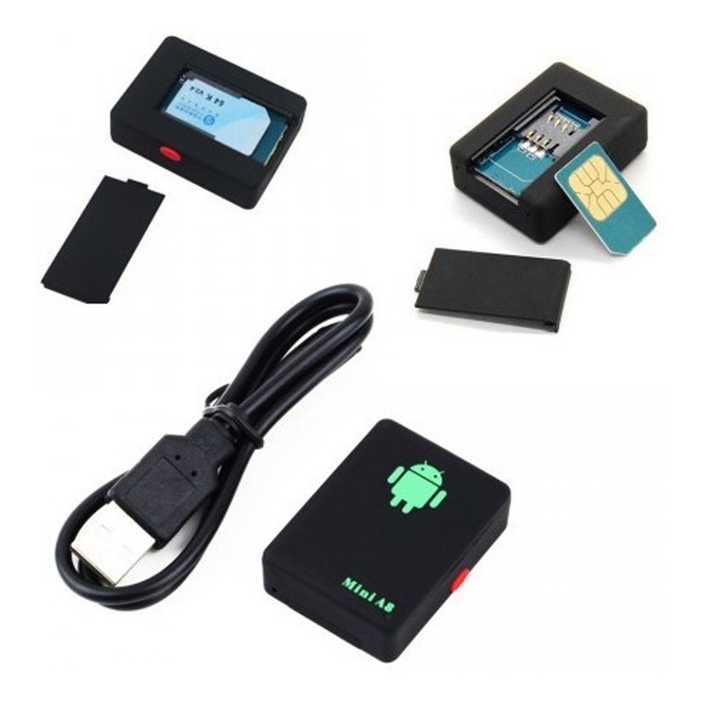 Mini A8 GPS Tracker - Black