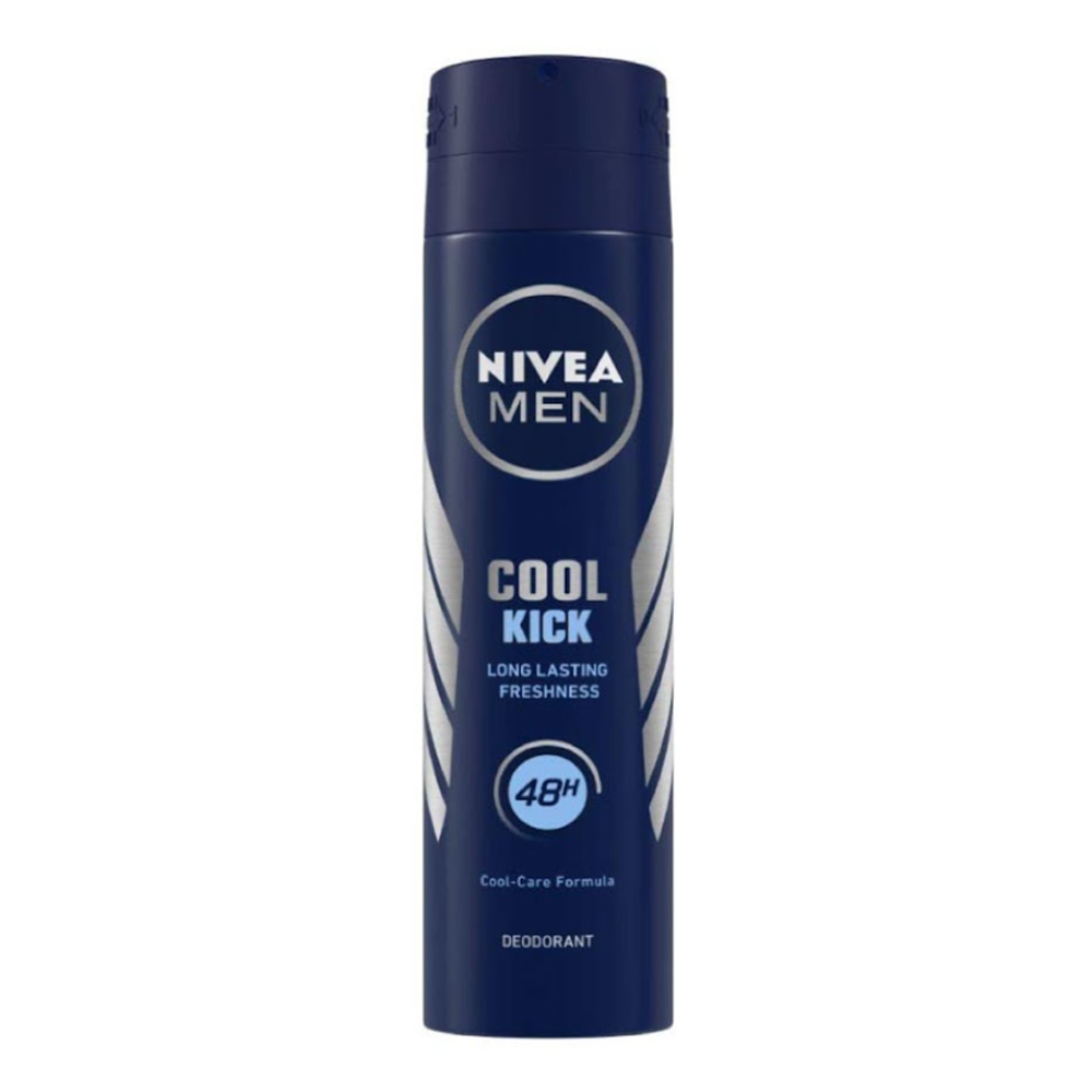 Nivea Cool Kick Body Spray for Men - 150ml - 82883