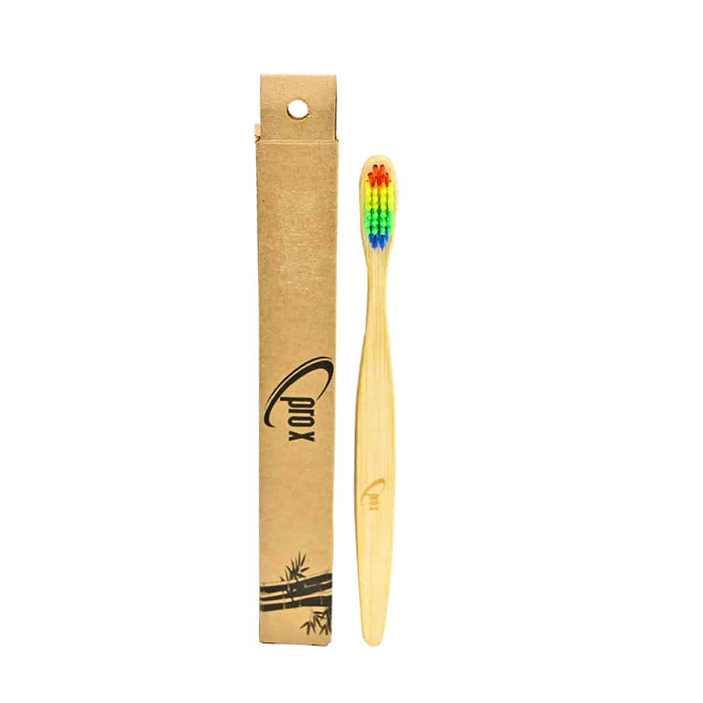 Bamboo Natural Bamboo Toothbrush - Rainbow - AB-2043