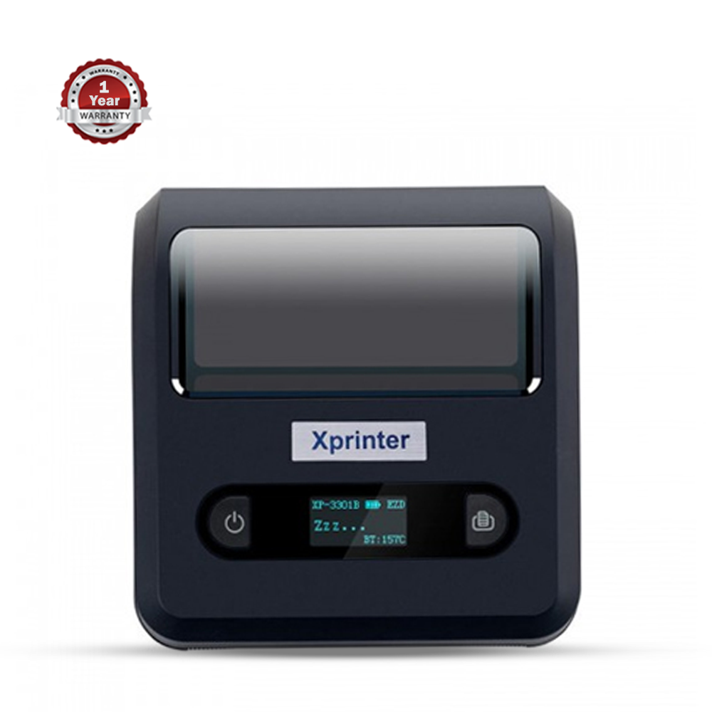 Xprinter Xp-P3301b Direct Themal Portable Mobile Pos And Label Printer - Black 