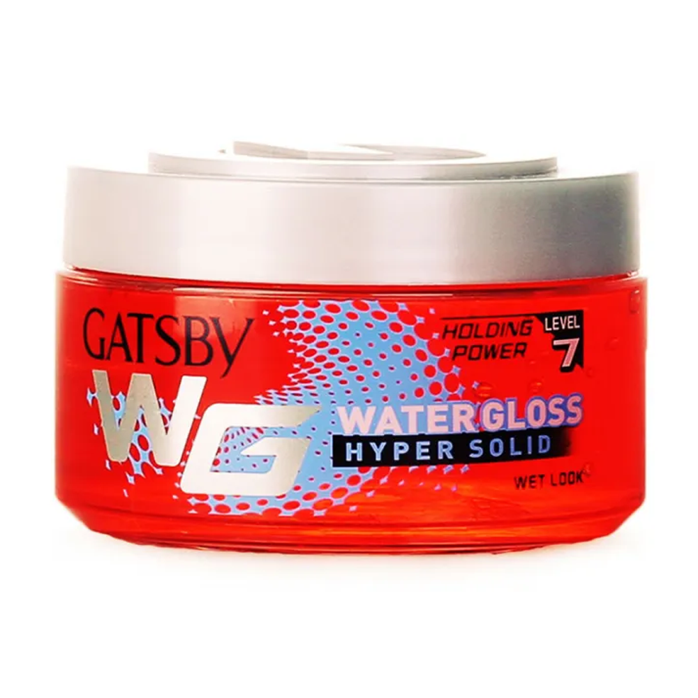 Gatsby Water Gloss Hyper Solid Holding Power Level 7 Hair Gel - 150gm