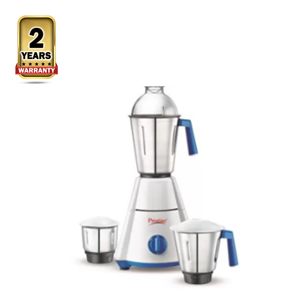 Original Prestige Nakshatra Stainless Steel Mixer Grinder - 550W - 1.5L - Silver