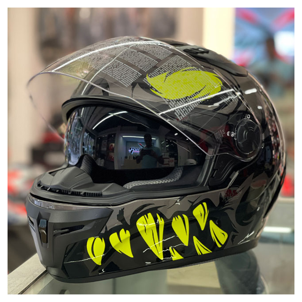 Zeus 813 AN27 Helmet - Fluo Yellow