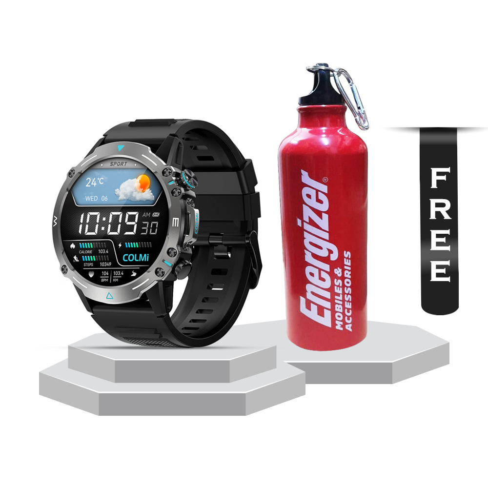 COLMI M42 Smartwatch With Free Water Bottle