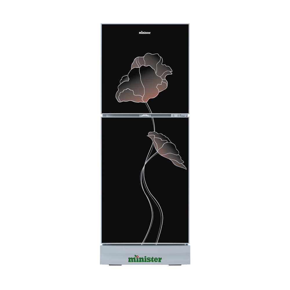 Minister M-195 Refrigerator - 195 Liter - Black Lotus