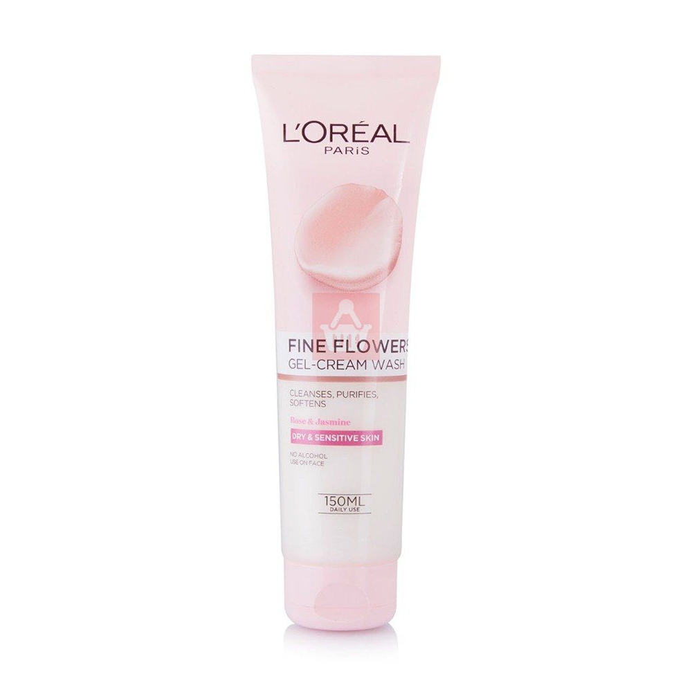 Loreal Fine Flowers Gel Cream Wash For Dry And Sensitive Skin - 150ml