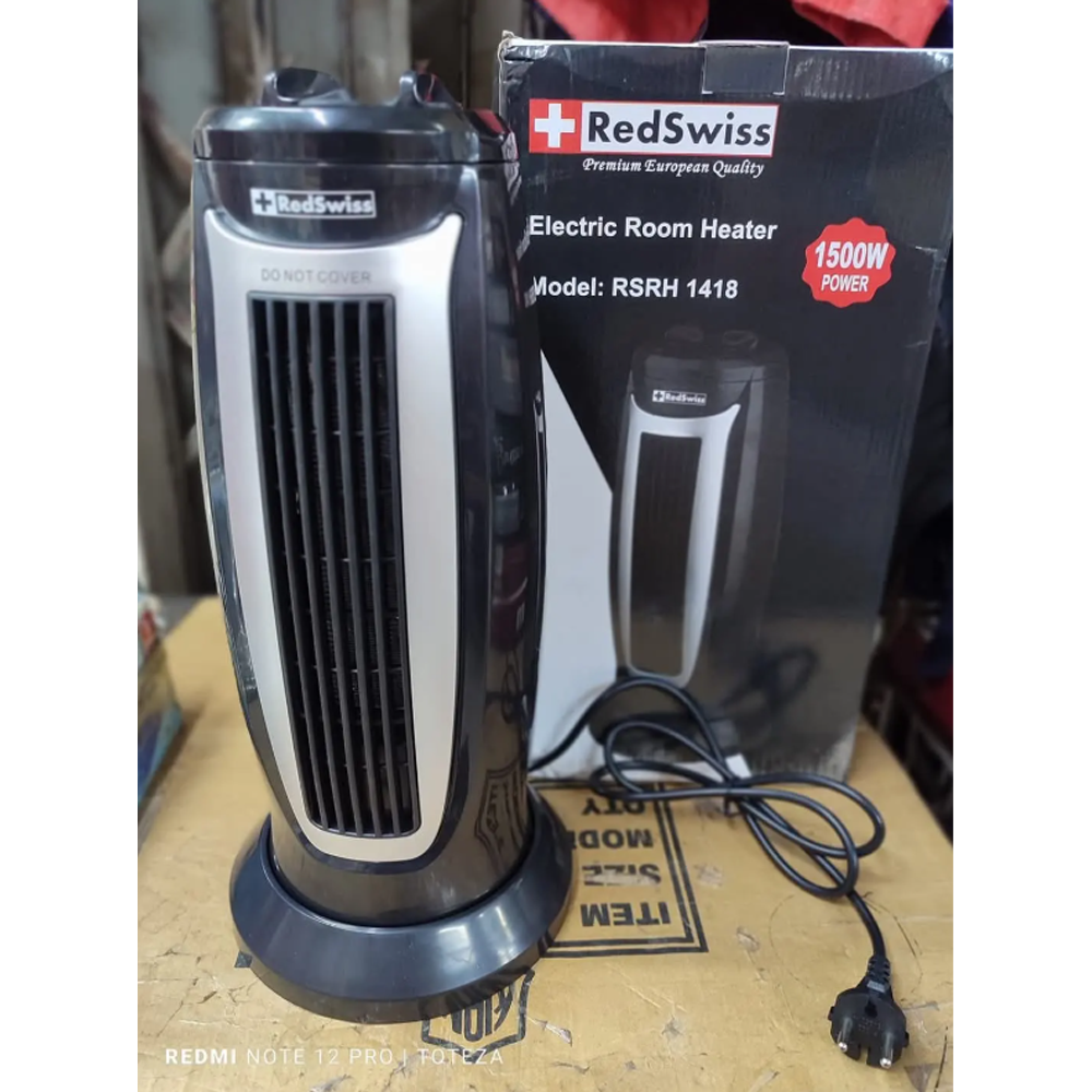 Red Swiss RSRH 1481 Ceramic Portable Room Heater - 1500W