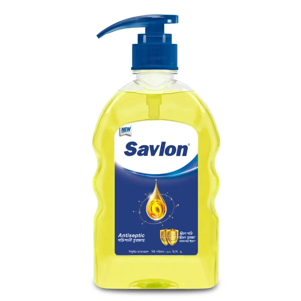 Savlon Hand Wash Active - 200ml - AN7Z