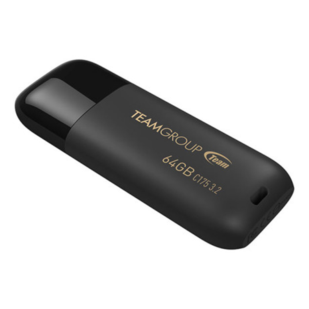 TEAM C175 USB3.1 Flash Drive - 64GB - Black