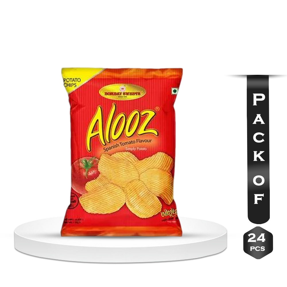 Pack Of 24 Pcs Bombay Alooz Spanish Tomato Chips