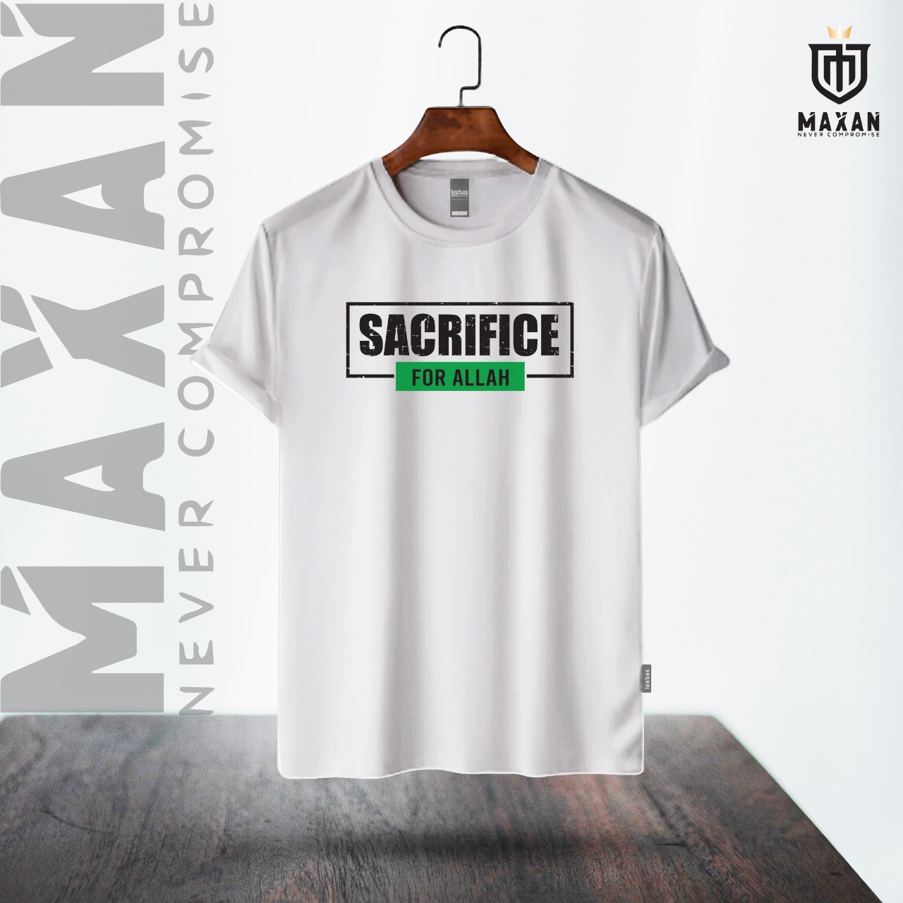 Maxan Cotton Half Sleeve T-Shirt For Men - Secrifice