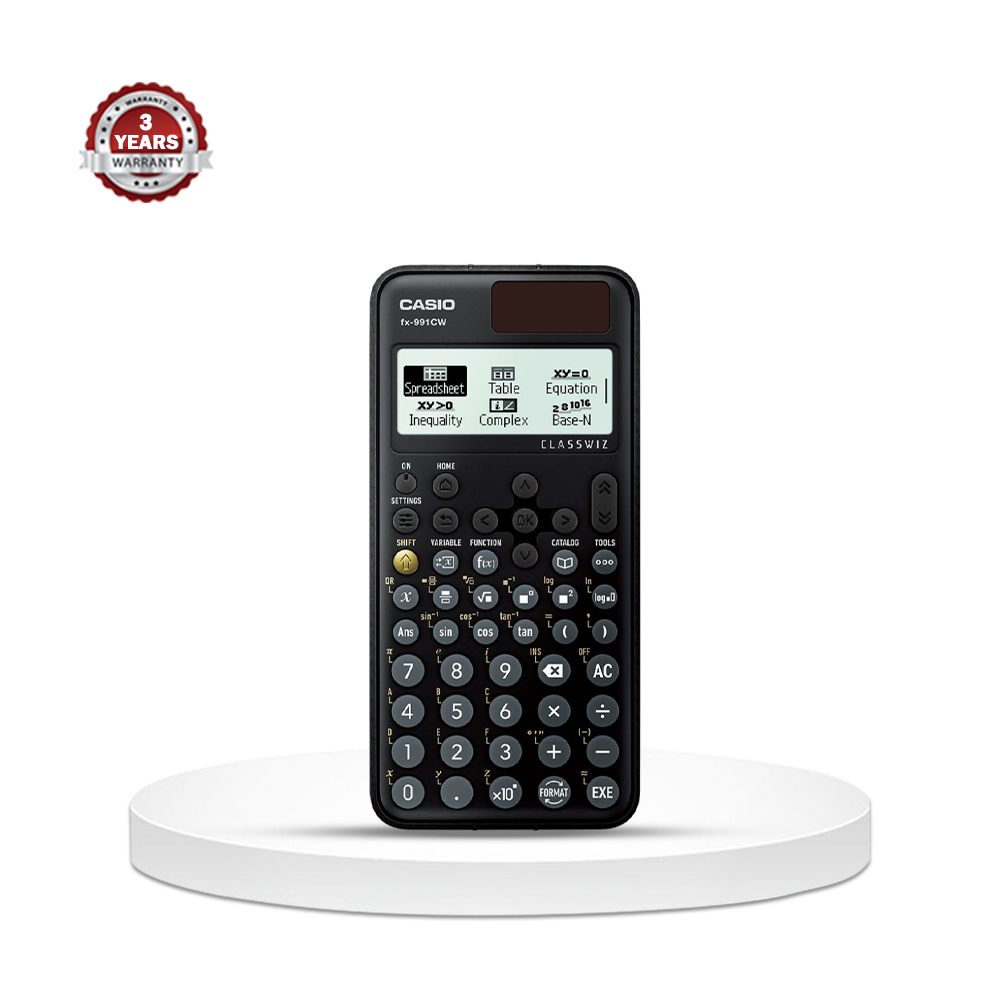 Casio calculator outlet black