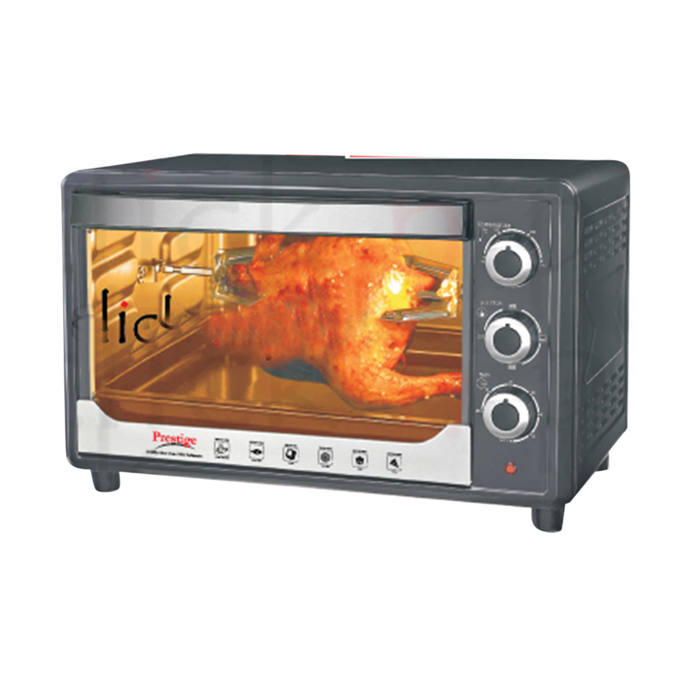 Prestige Toaster Electric Oven - 1600w - 33L - Black 