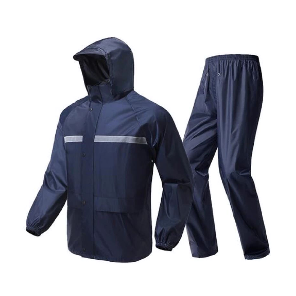 Happylone PVC Rain Coat with Trouser - Deep Blue
