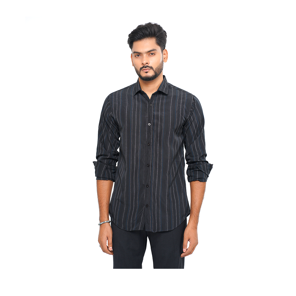 Cotton Slim Fit Formal Shirt For Men - SSF-71