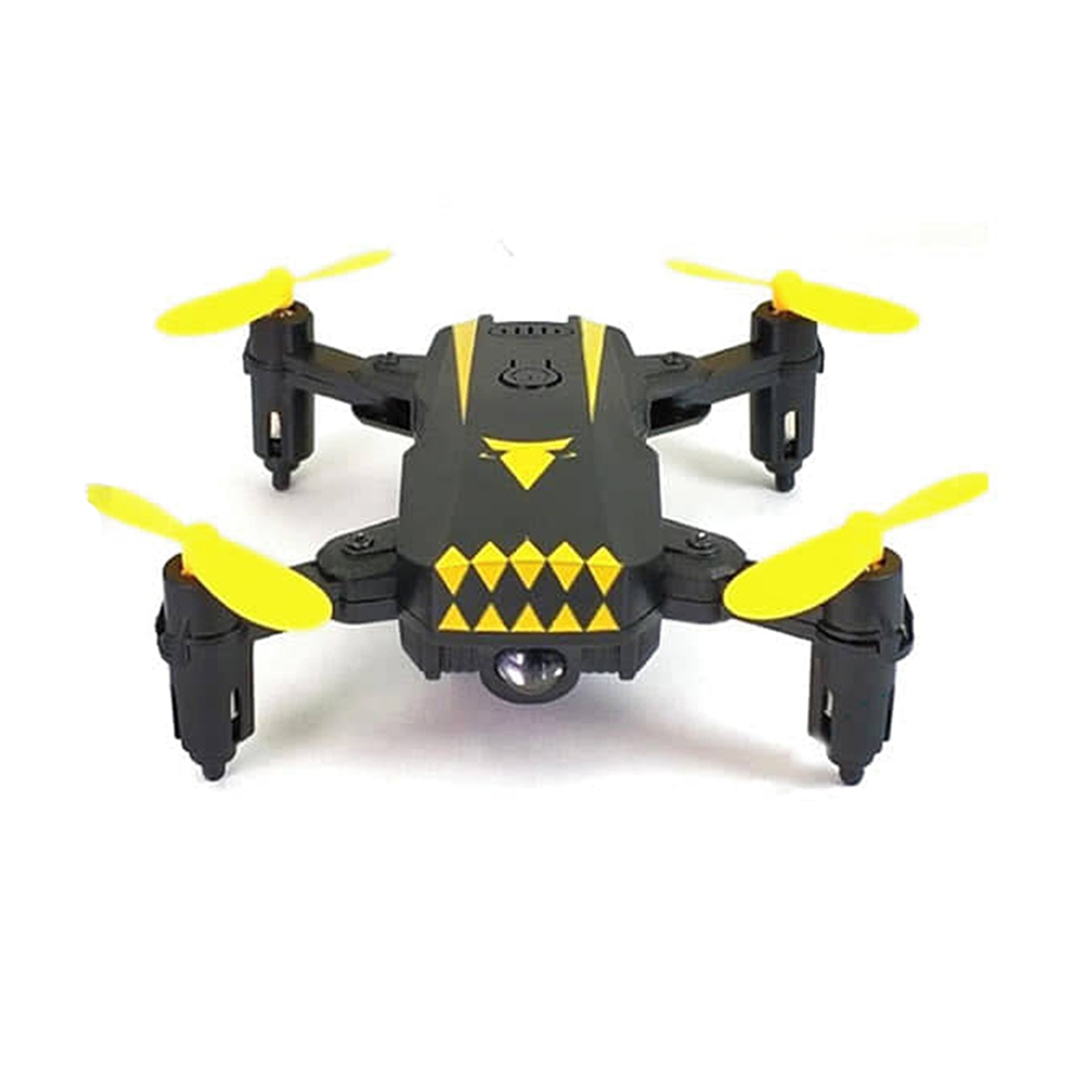 Yellow and deals black drone