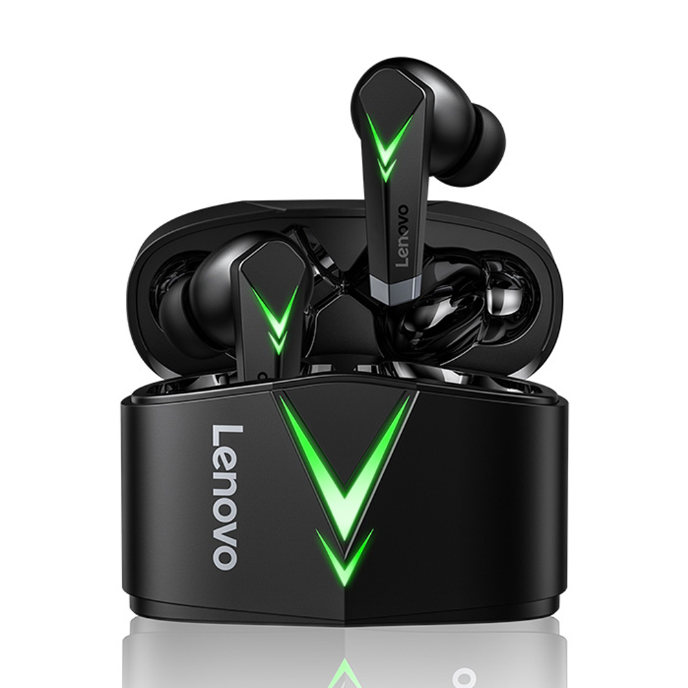 Lenovo LP6 TWS Wireless Gaming Earbuds - Black