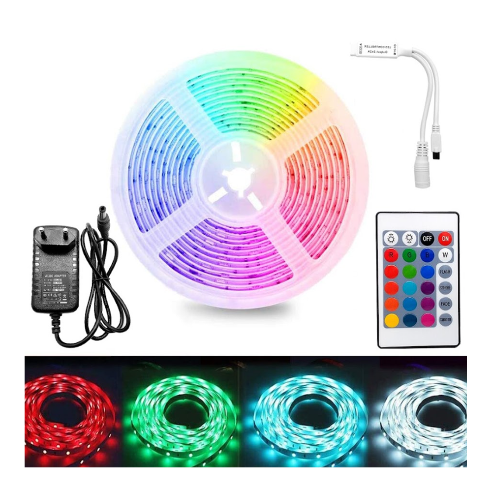 RGB Flexible LED Strip Light - 13.12 feet 