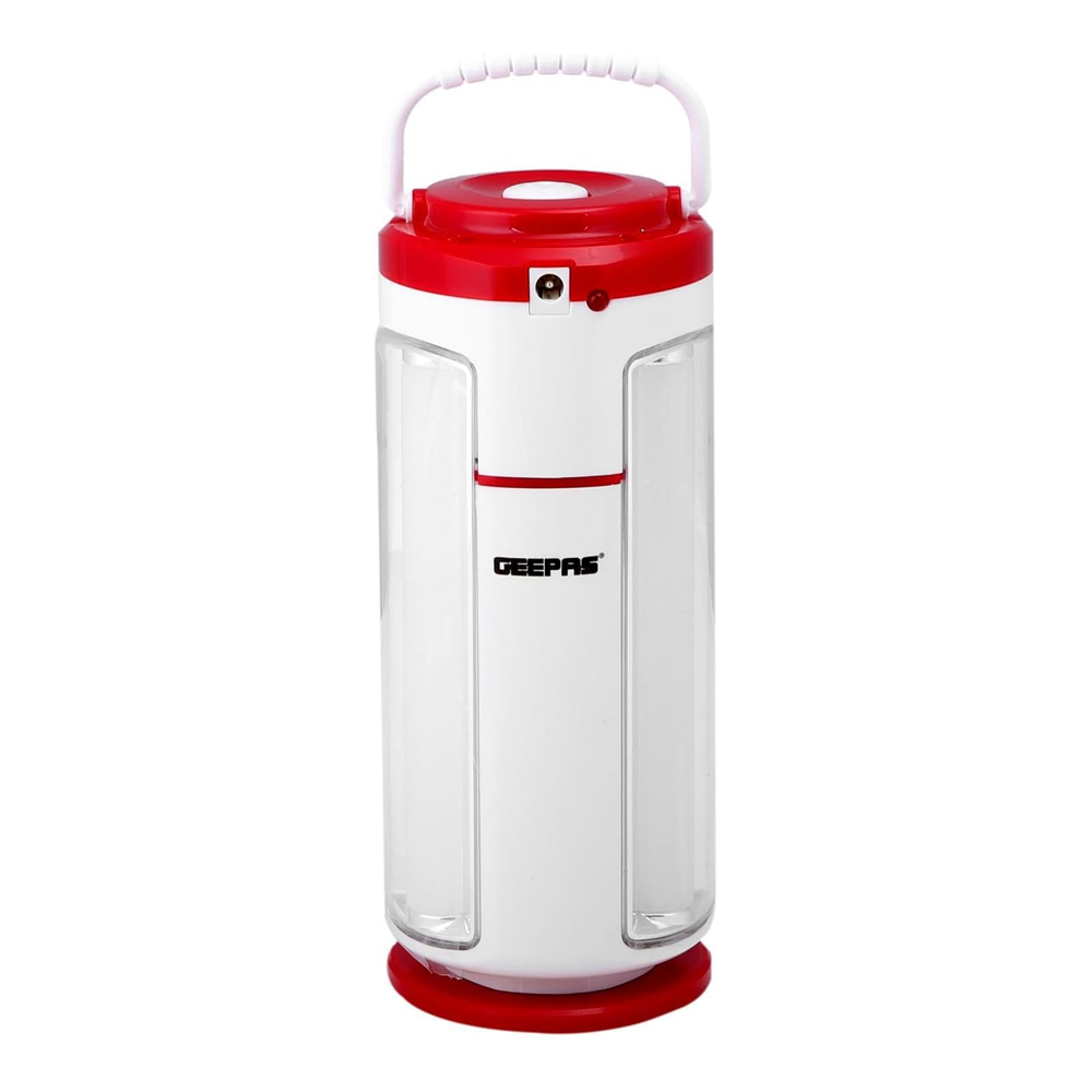 Geepas GE53023 Rechargeable LED Emergency Lantern - White and Red