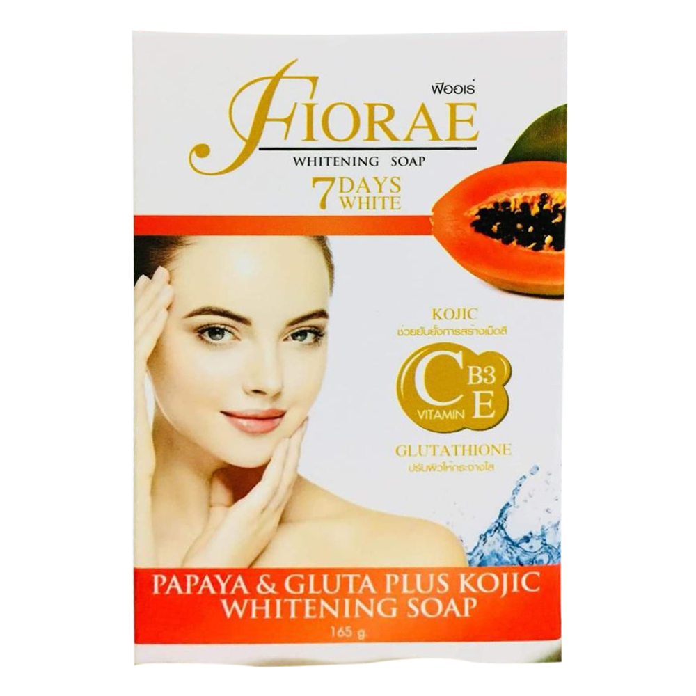 Fiorae Papaya Whitening Soap - 165gm 