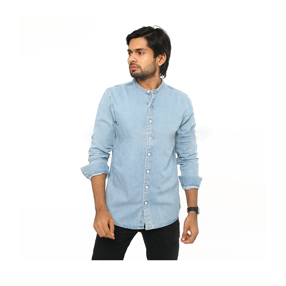 Denim Casual Full Sleeve Shirt For Men - DS -02